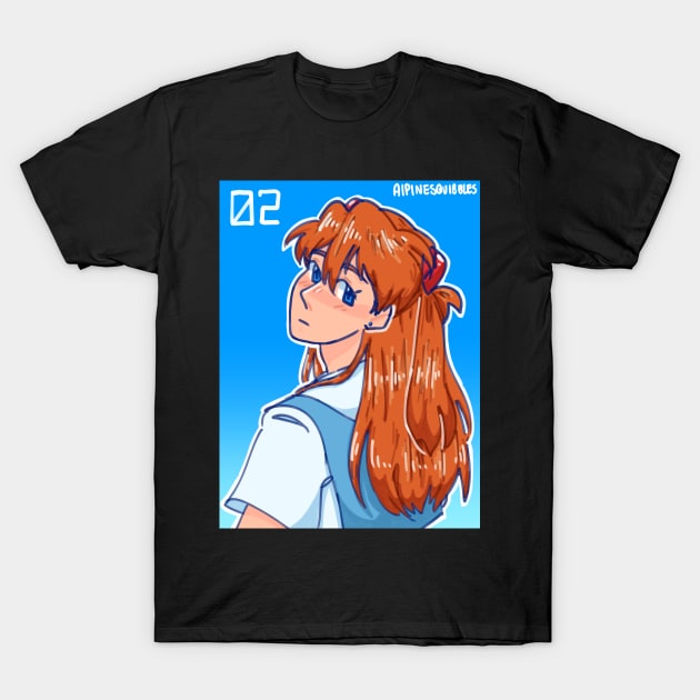 Asuka Langley Soryu T-Shirt by Alpinesquibbles